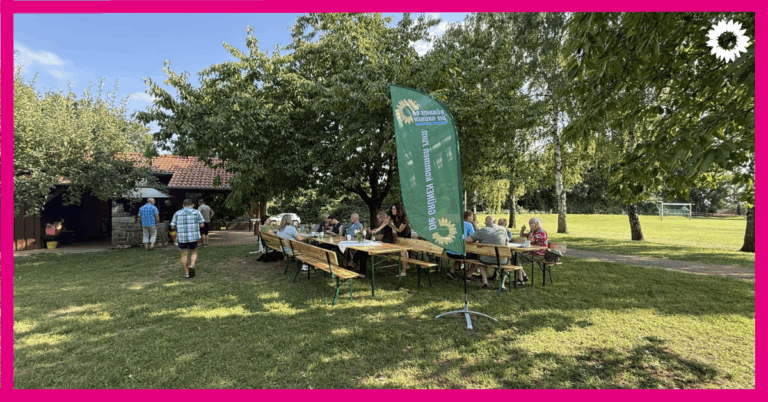 Hungener Grüne: Sommerfest in Nonnenroth